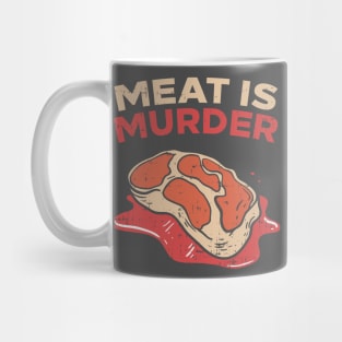 Meat is Murder vegetarian Mug